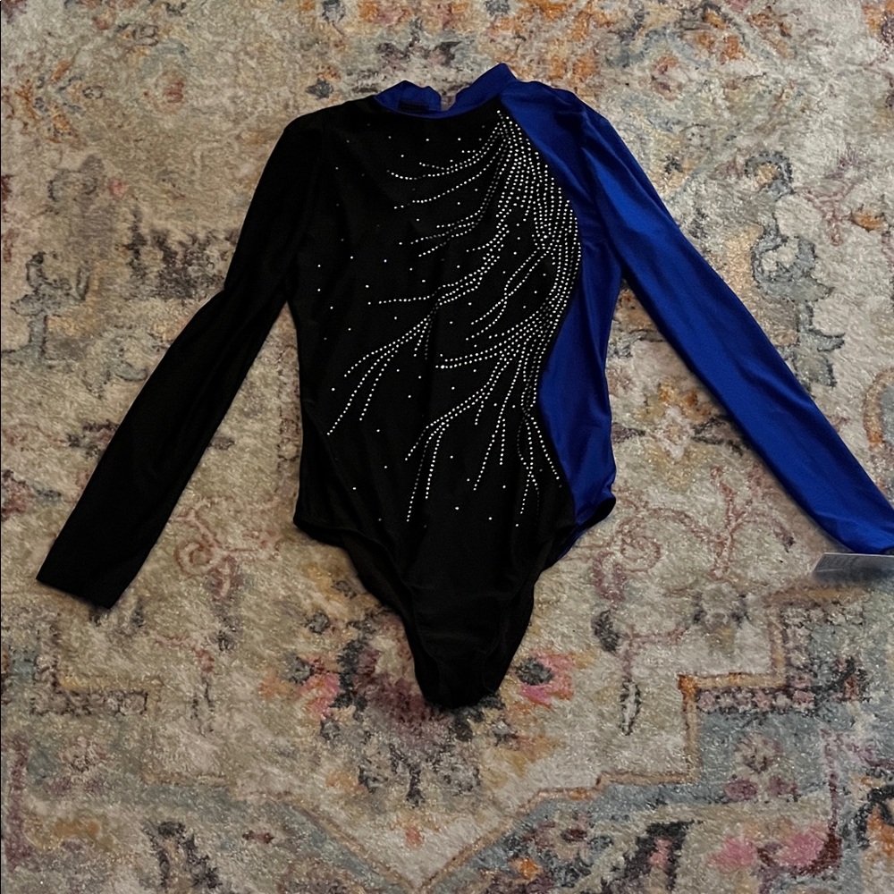 Black and Blue Kids leotard